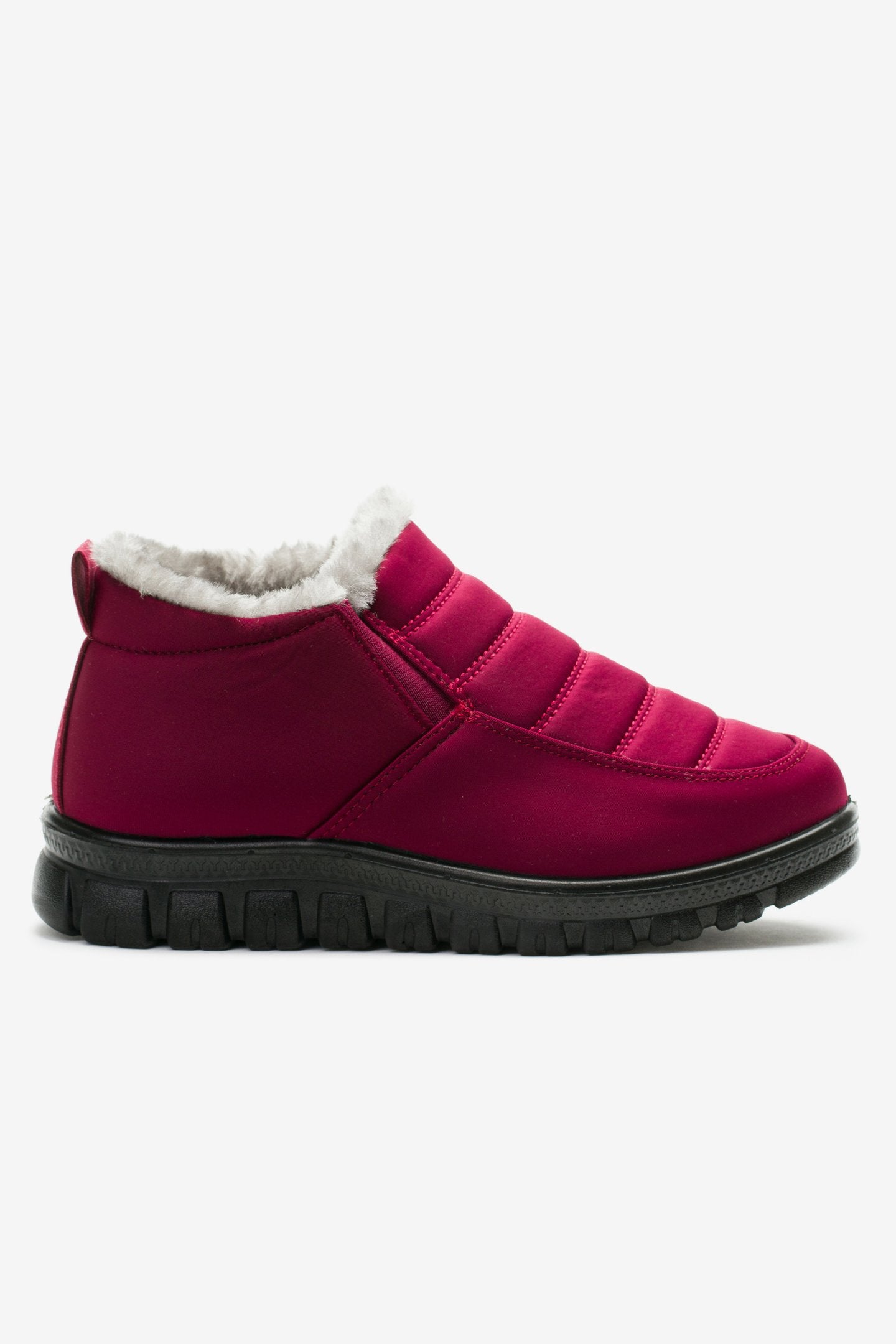 Zapatilla Mujer Burdeo Impermeable Chancleta Chancleta